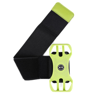 360° Rotatable Detachable Phone Holder Armband for 4.5-7.0 inch Mobile Phones - Green
