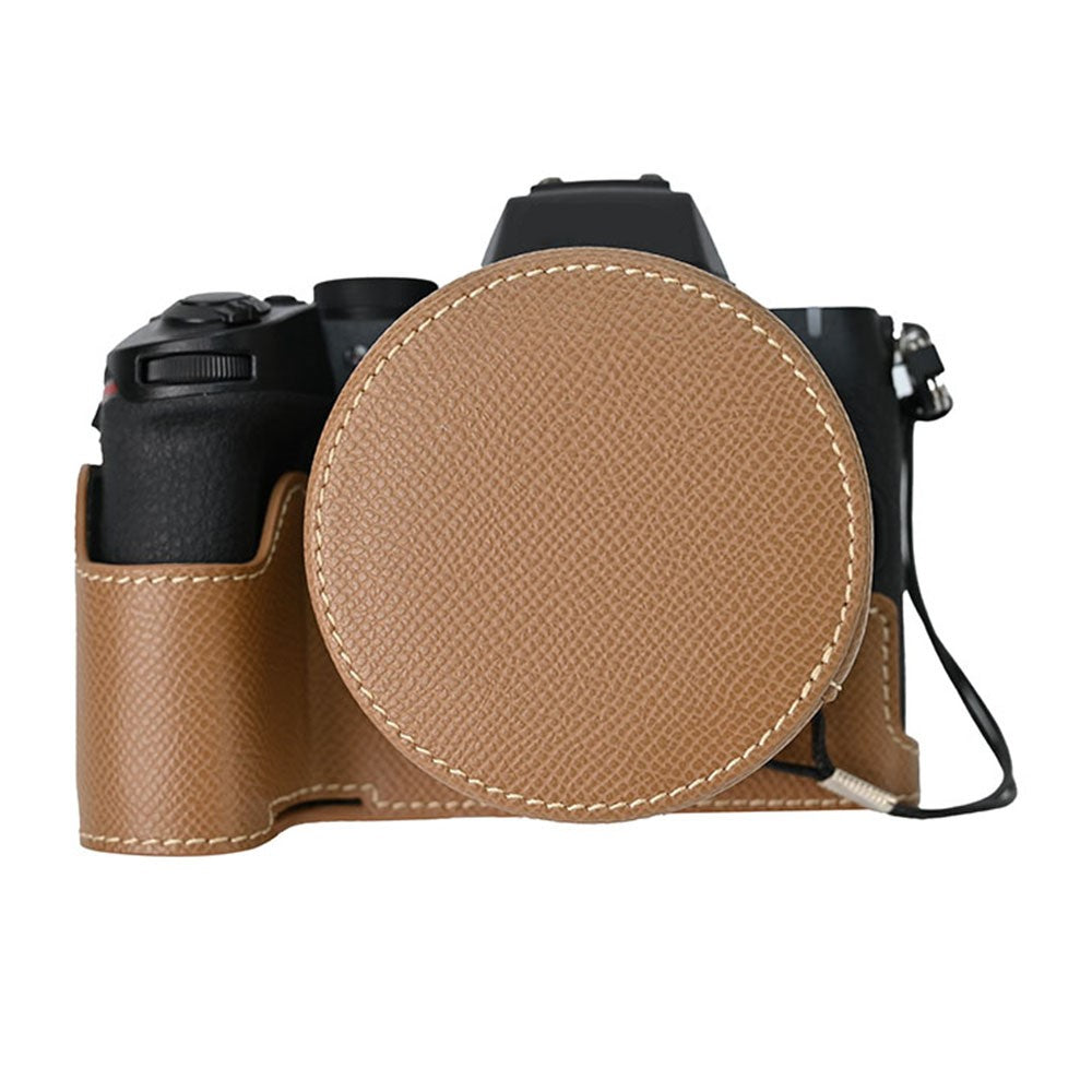 Handarbeit Aus Echtem Echtem Leder Halb Kamera Tasche Abdeckung Für Nikon F3 F3HP F3AF F3T Schwarz Farbe
