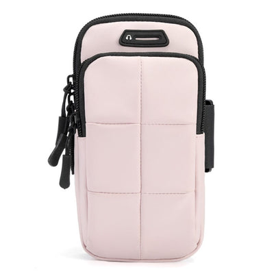 Universal simple armband bag for 6.9 inch phone - Pink