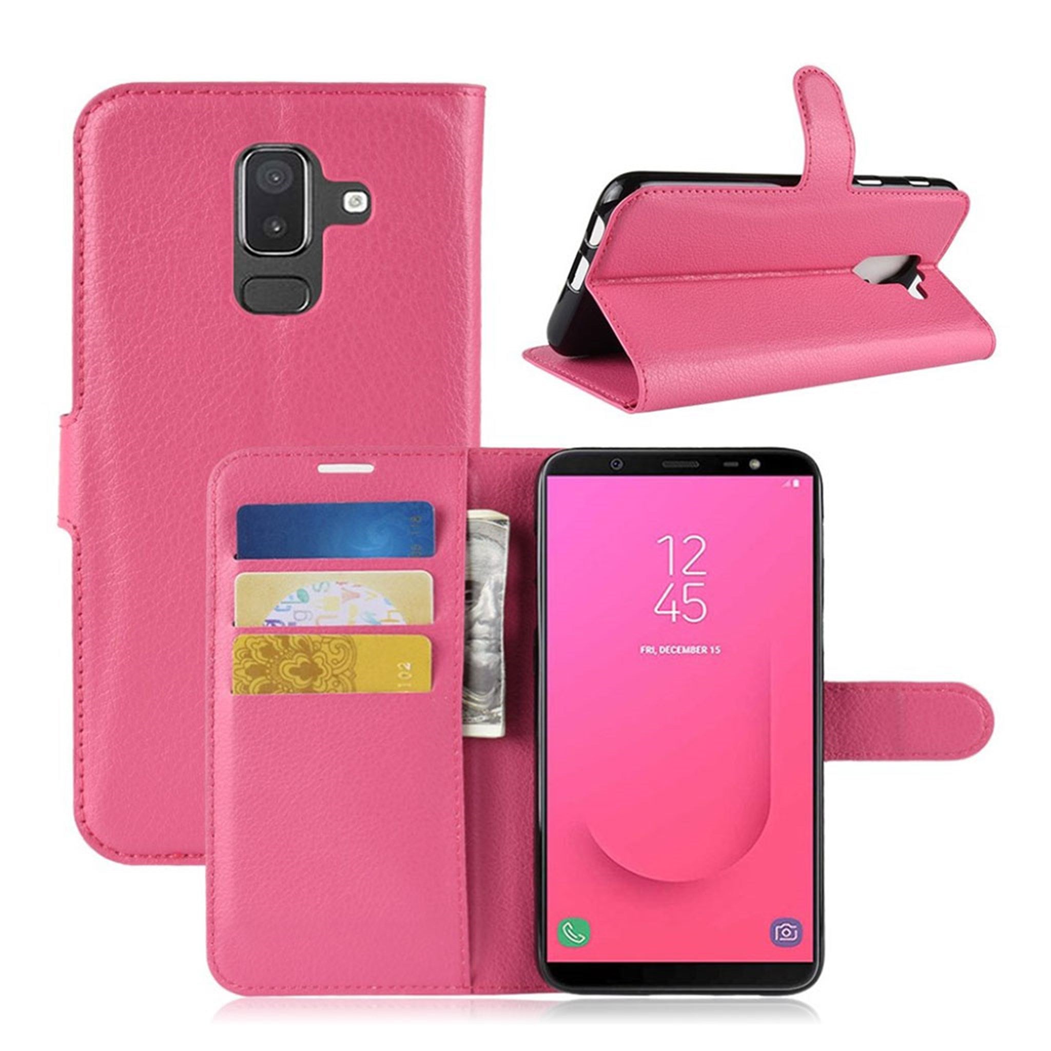 Flip Cover Samsung J8 Infinity Cover Samsung Galaxy J8 (2018