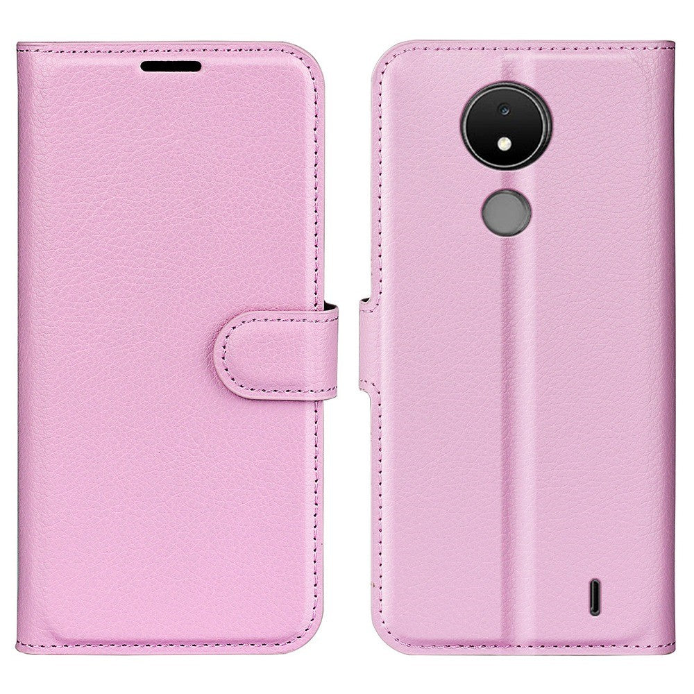 Classic Nokia C21 flip case Pink