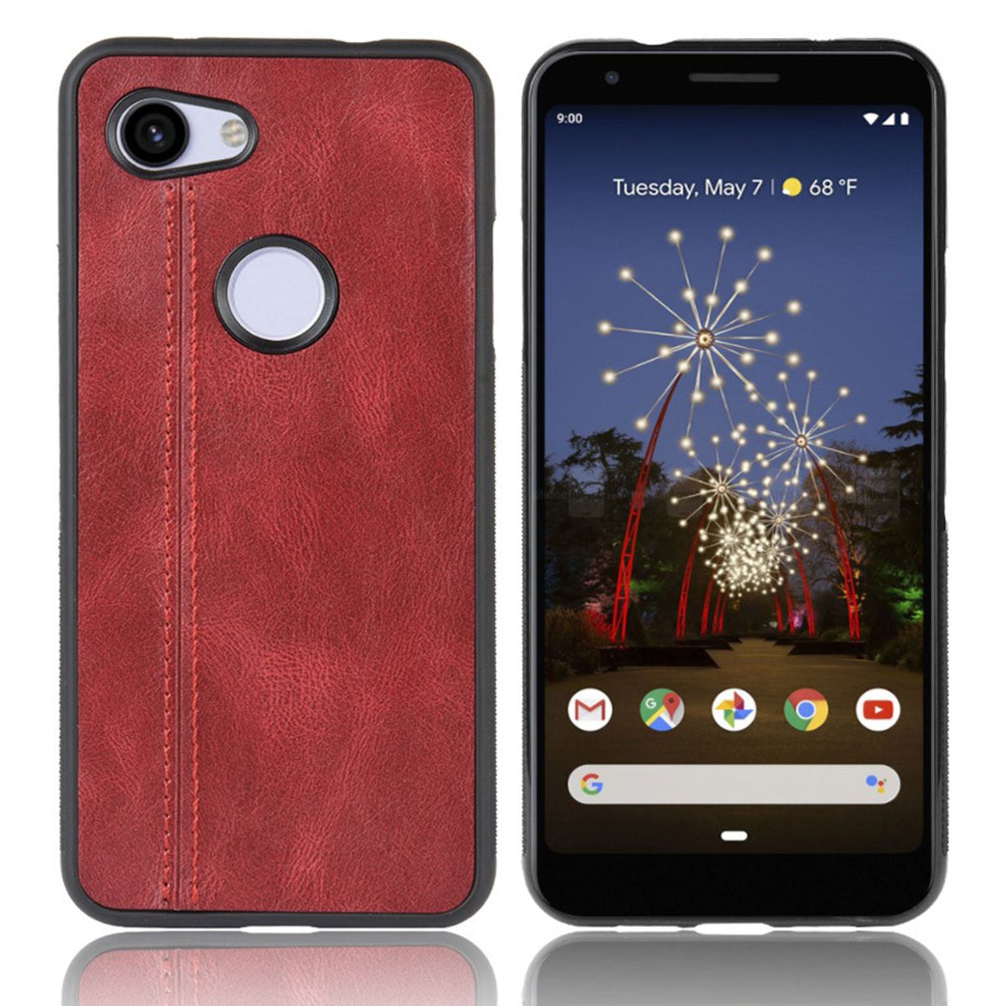 Admiral Google Pixel 3a cover Red