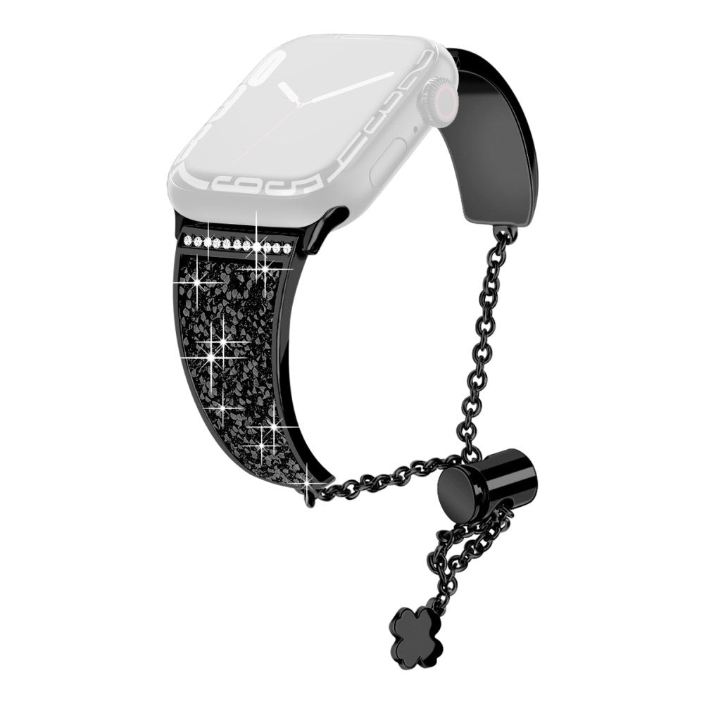 Swarovski crystal apple online watch strap