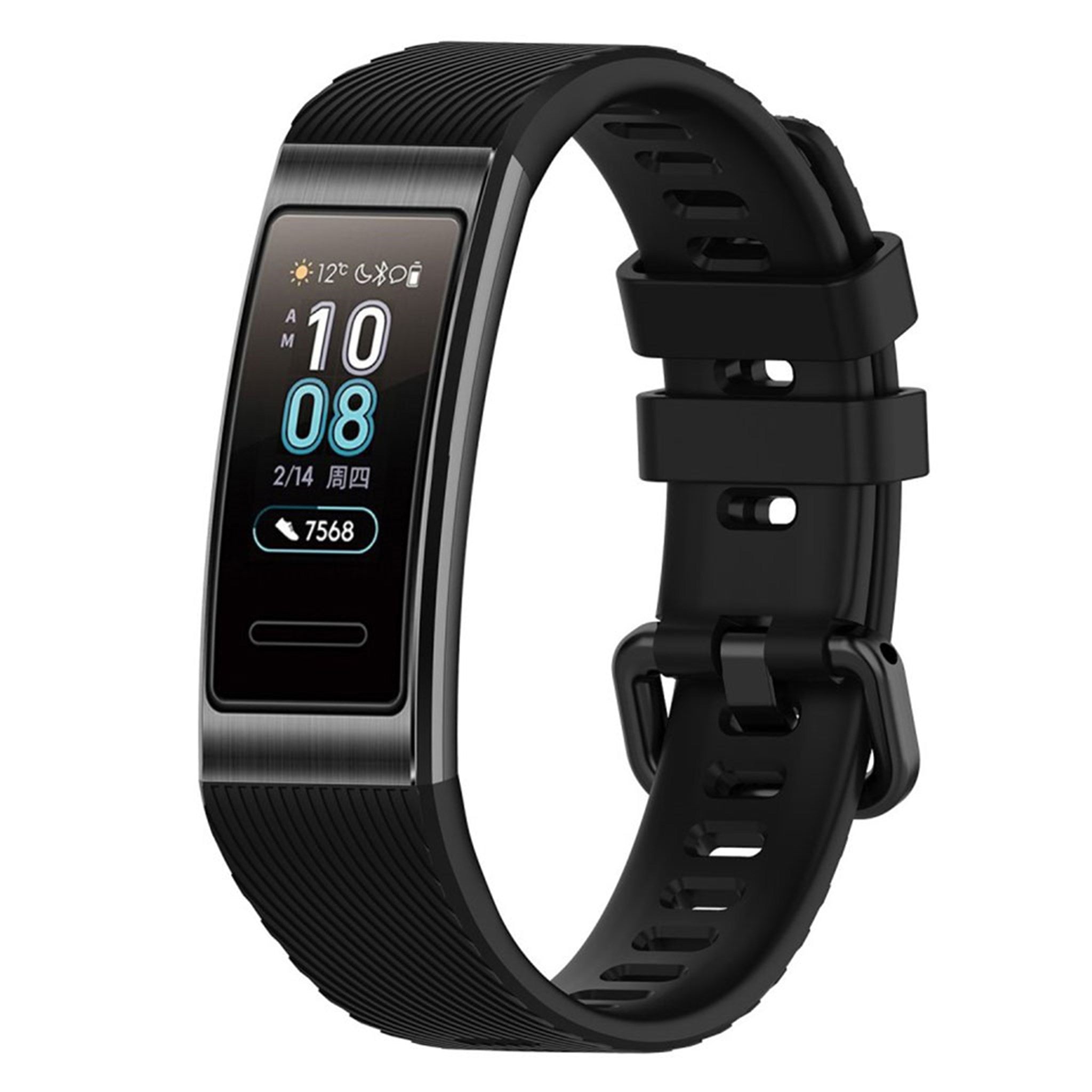 Huawei TalkBand Pro silicone watch band Black