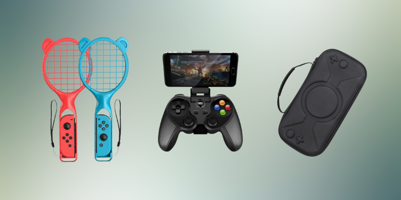 Portable gaming accessories 2025 - Steam Deck, Switch & Mobile