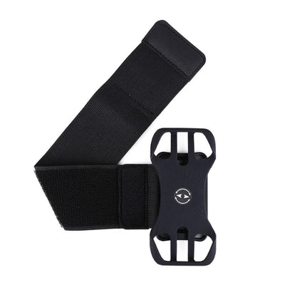 360° Rotatable Detachable Phone Holder Armband for 4.5-7.0 inch Mobile Phones - Black