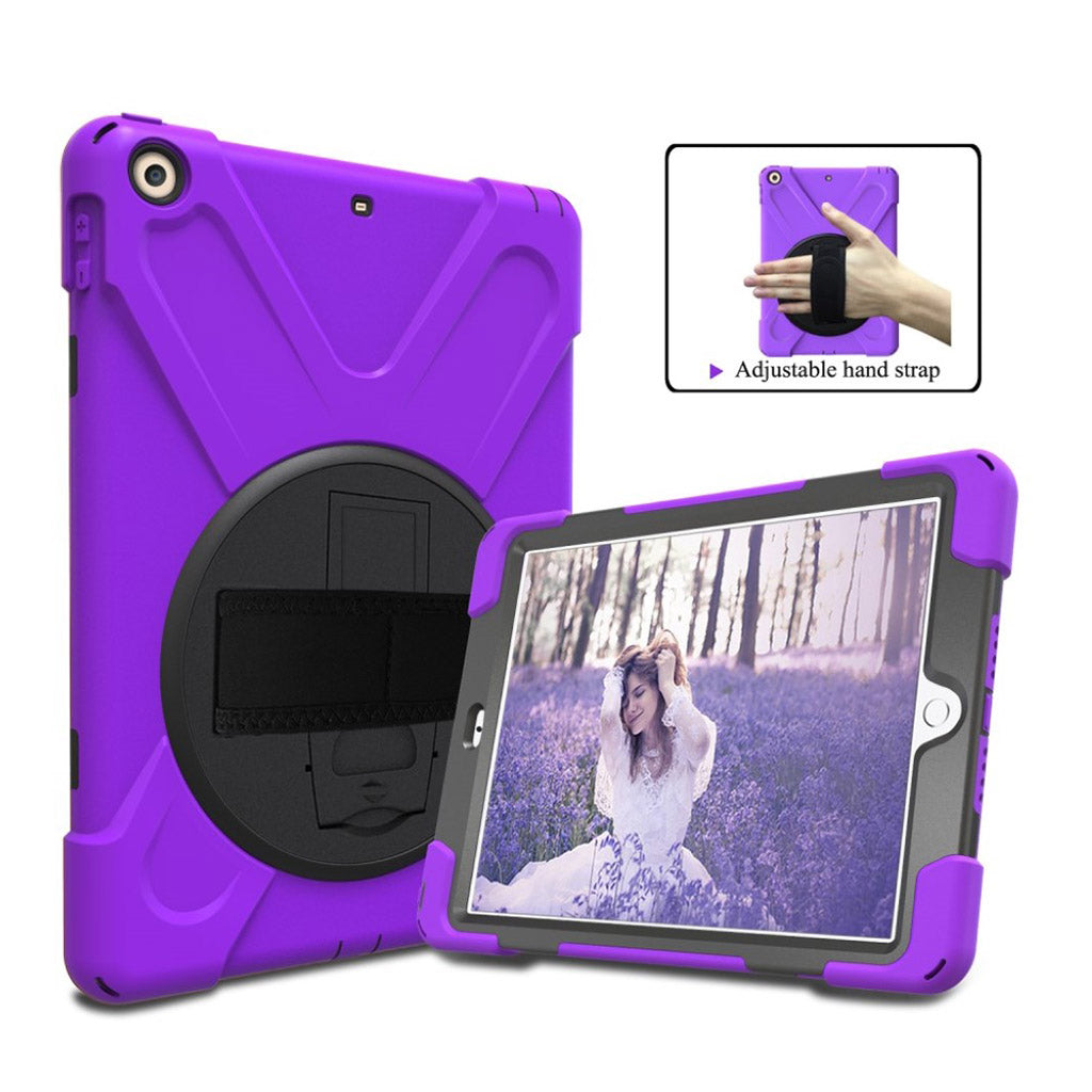 iPad X Shape kickstand combo hand holder strap