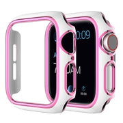 Apple Watch Series 6 / 5 40mm color adornment cover - White / Pink