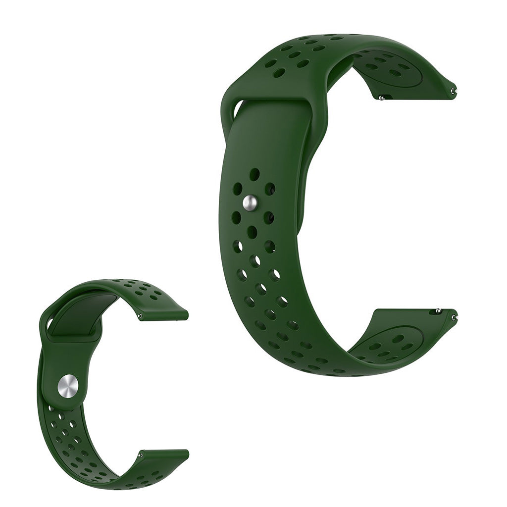 Samsung Gear S3 sleek hole design watch band - Green