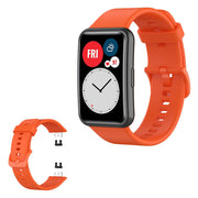 Huawei Watch Fit silicone watch band - Orange