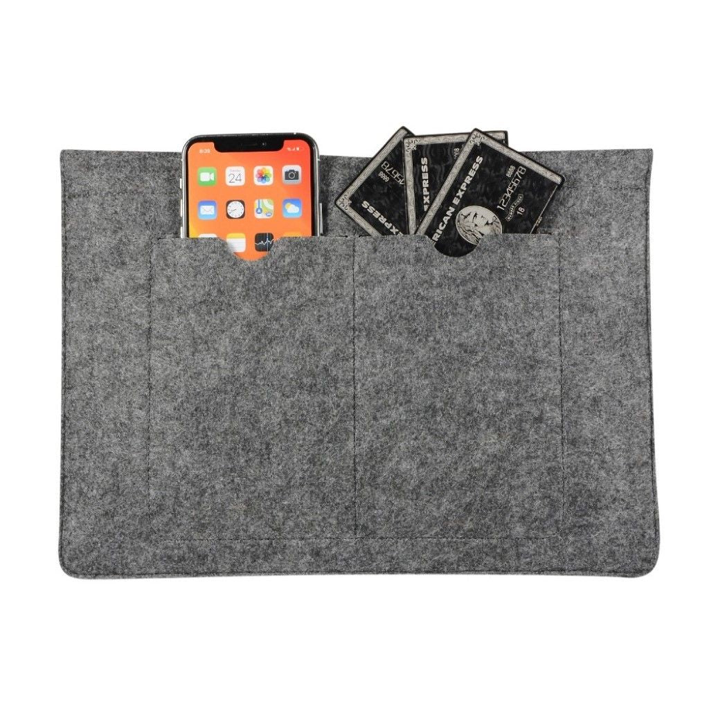 Macbook 12 Inch Retina 2015 felt sleeve bag Black