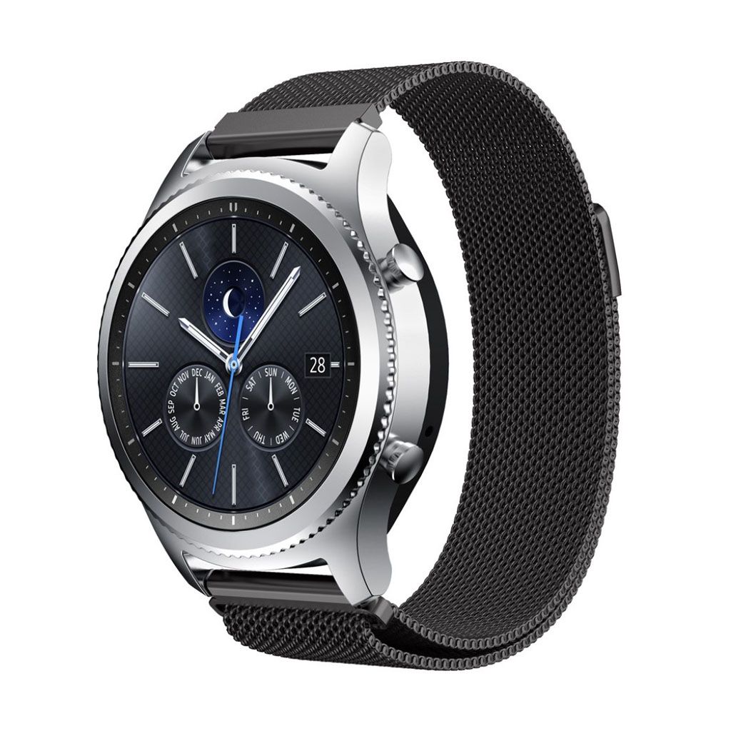Milanese Samsung Gear S3 stainless steel magnetic watchband