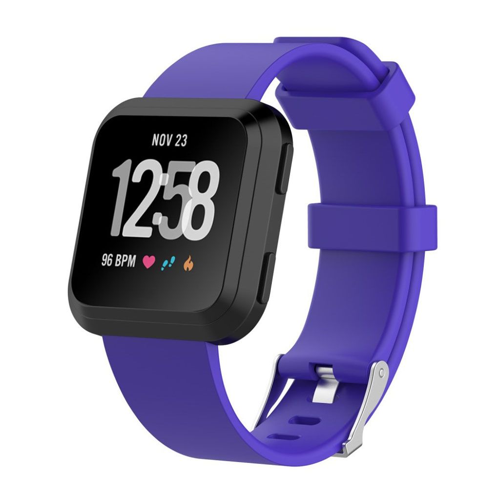 Fitbit Versa soft TPE watchband Dark