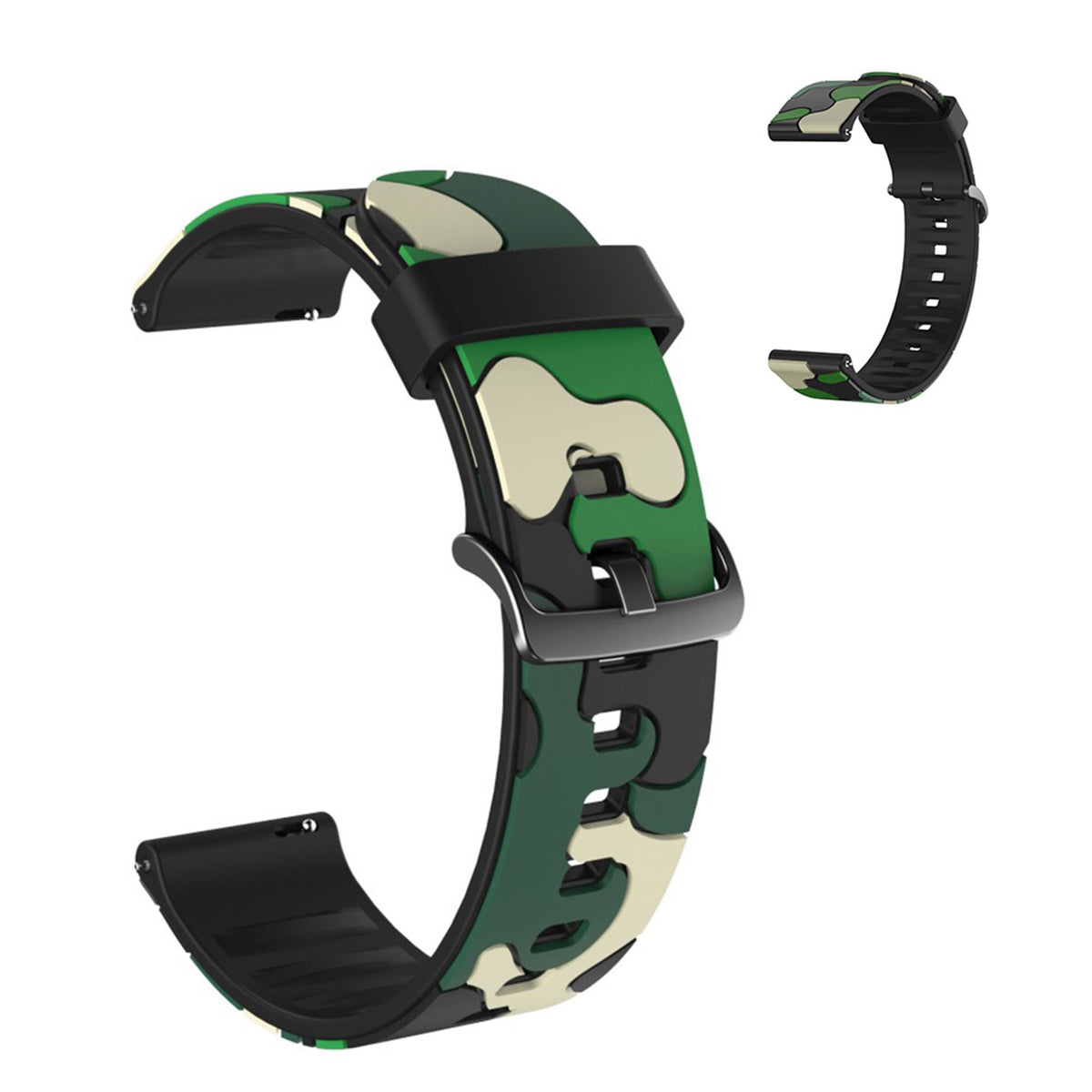 20mm Universal stylish camouflage watch band