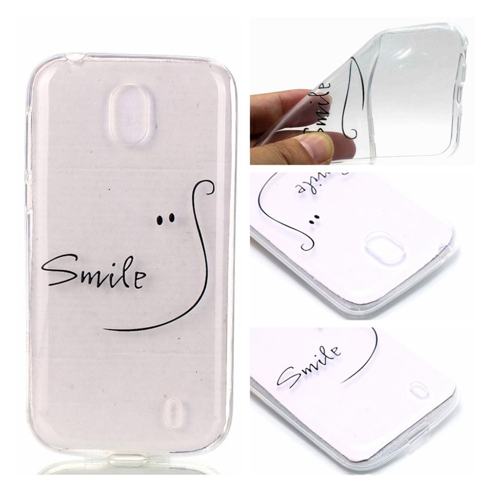Nokia 1 pattern printing protective SMILE Pattern