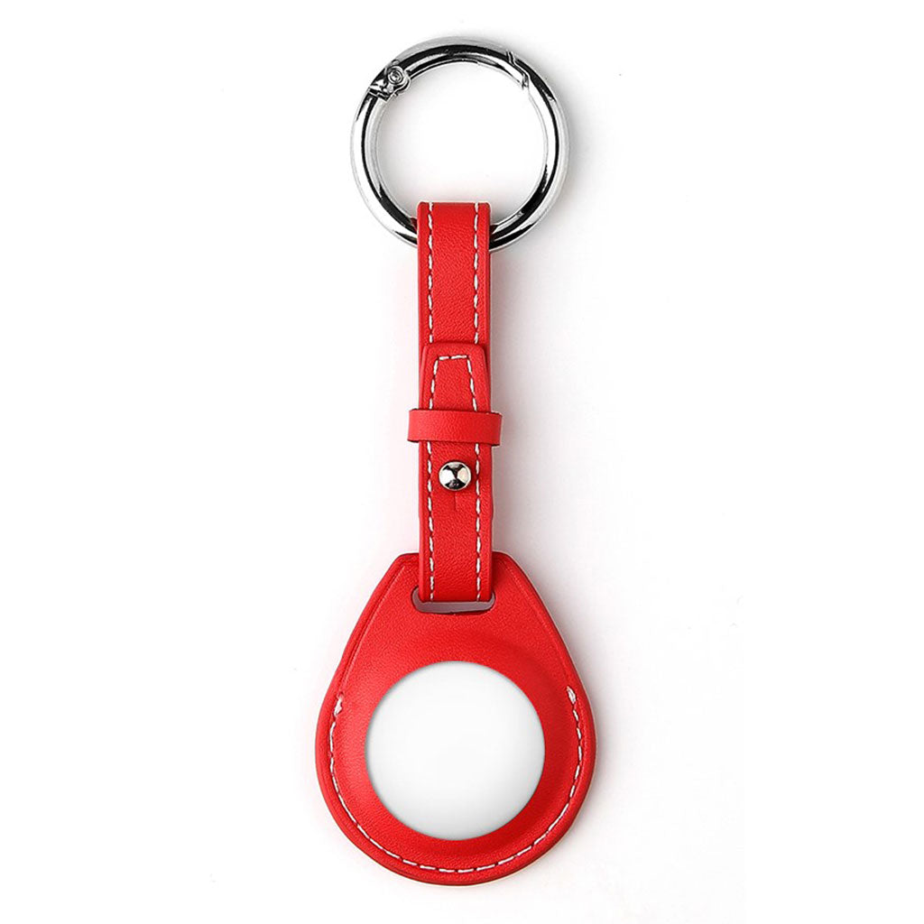 AirTags leather cover keyring