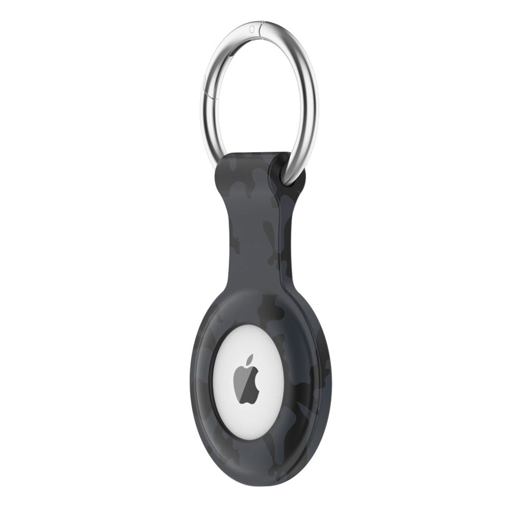 AirTags silicone pattern printing cover key ring Camouflage