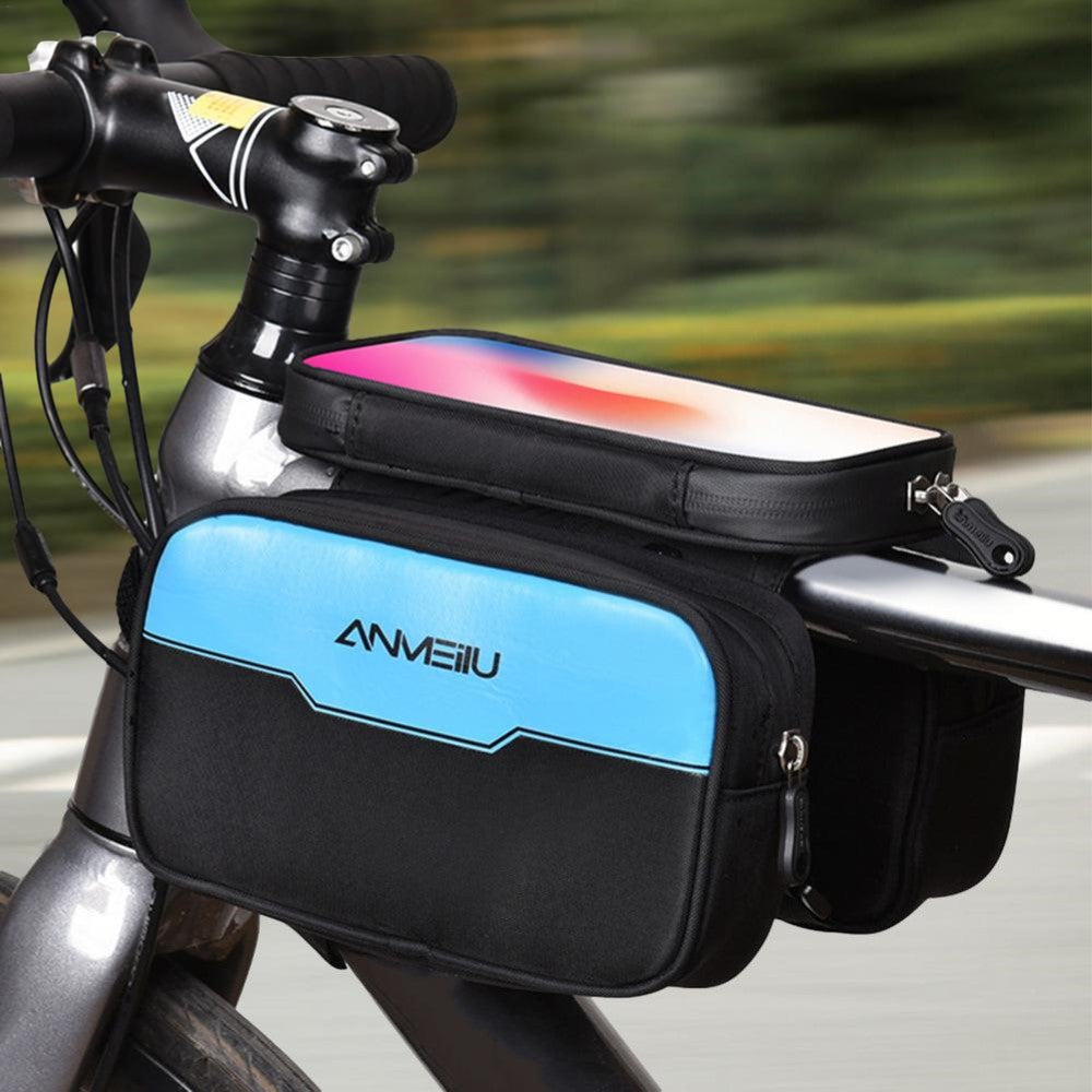 anmeilu fahrradtasche ANMEILU bike bag mount with rainproof cover