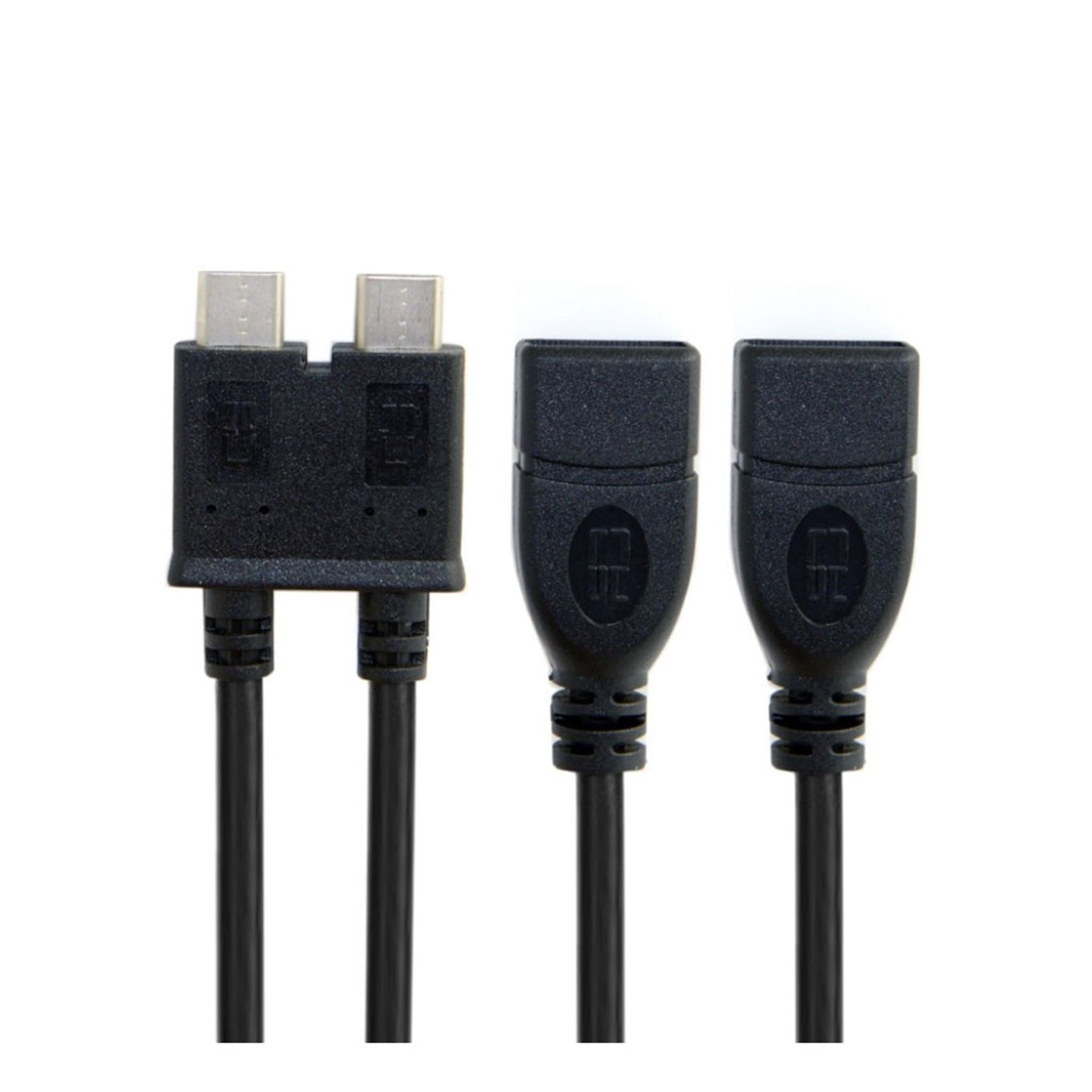 Universal Dual cable USB C 3.1 Type C to USB 30.A female OTG data cable