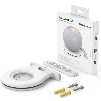 AHASTYLE Apple HomePod Mini wall mount bracket - White