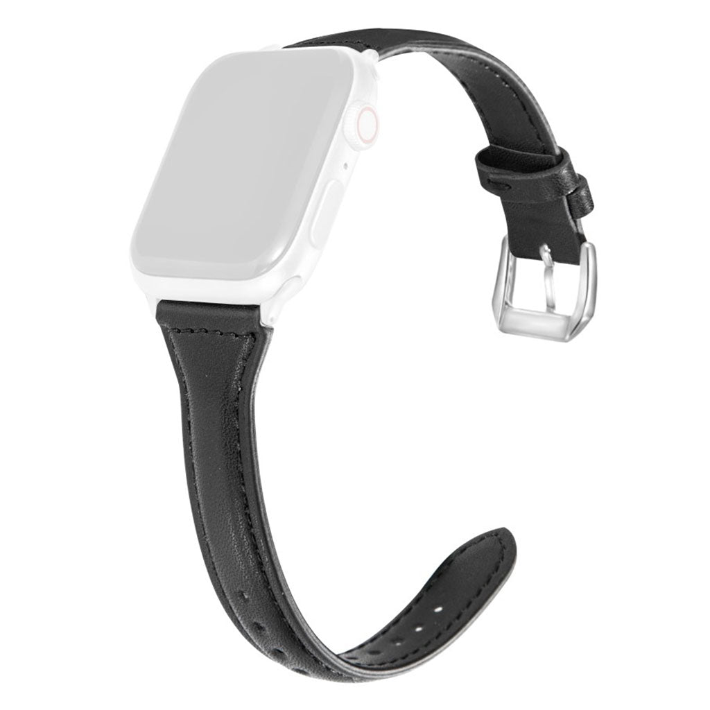 Apple Watch Series 6 5 44mm simple leather watch band