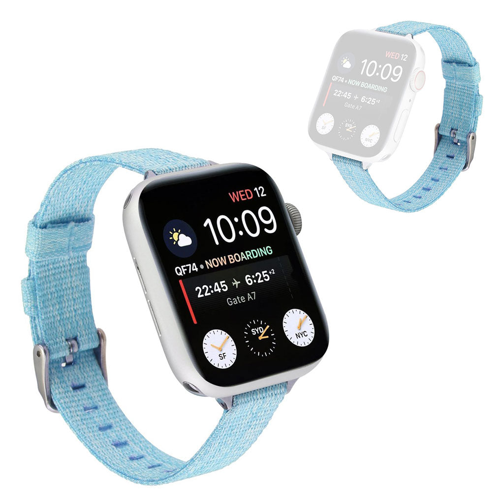 Apple Watch Series 6 5 40mm nylon watch band Blue