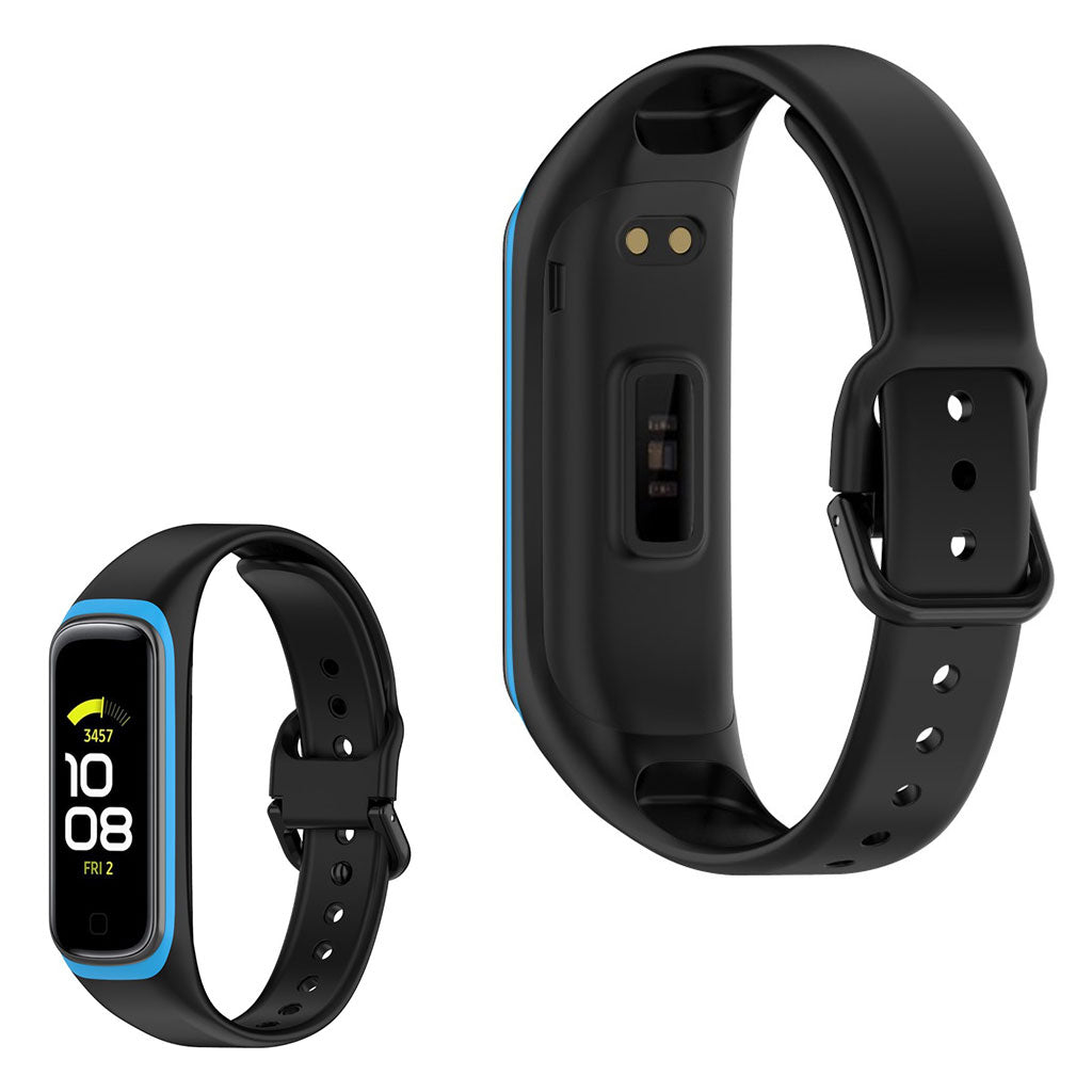 Samsung Galaxy Fit 2 bi silicone watch band Blue