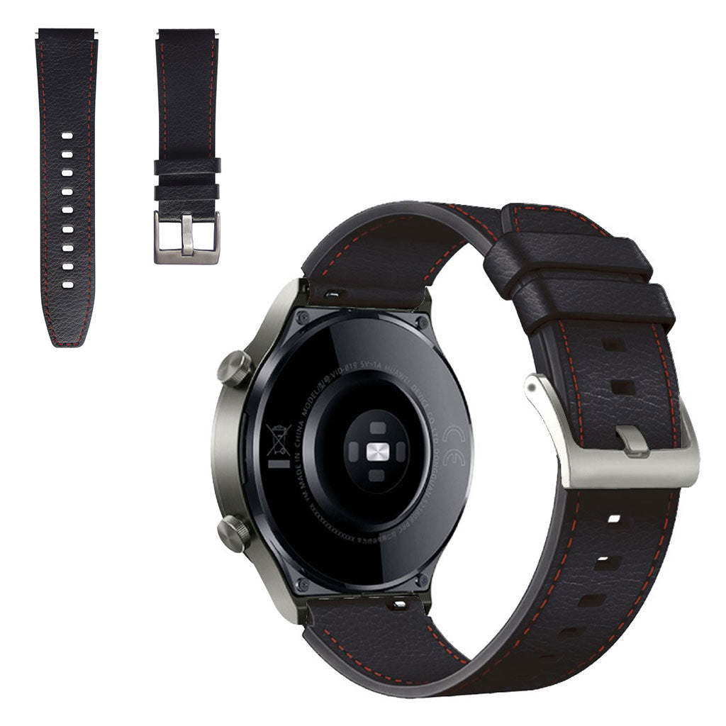 Huawei Watch GT 2 Pro GT 2 46mm leather watch band Red