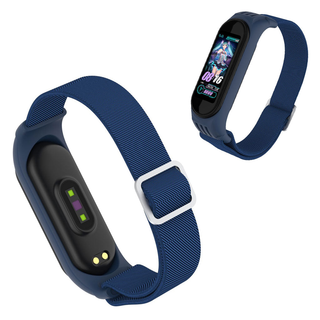 Xiaomi Mi Smart Band 6 5 nylon watch band Dark Blue