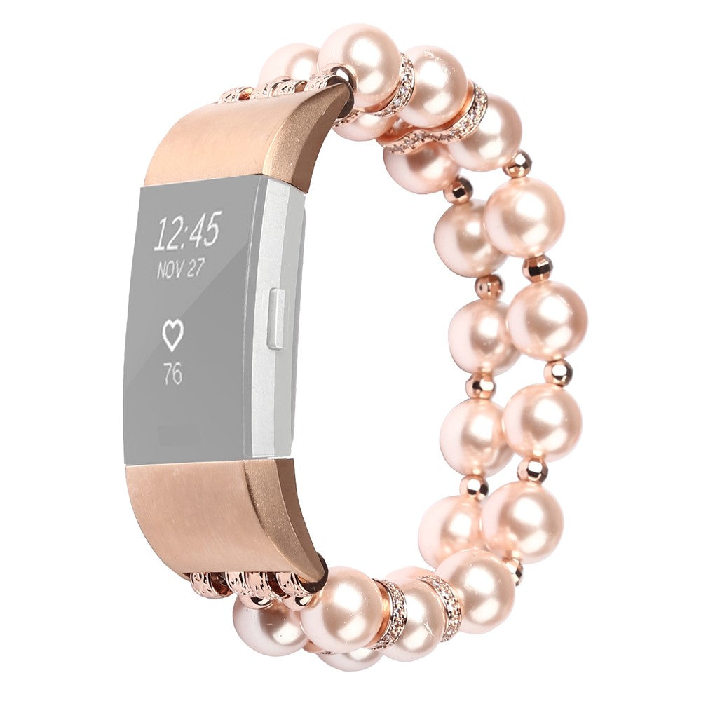 Rose gold fitbit sale charge 2 strap