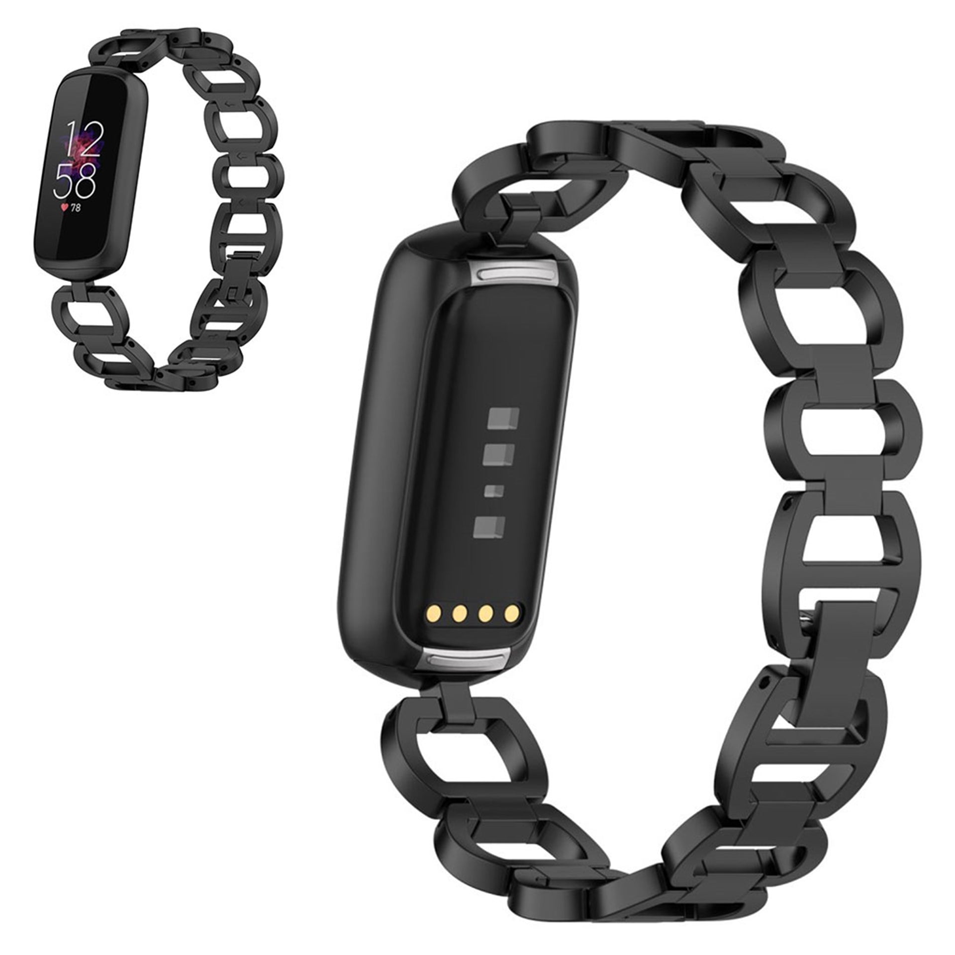 Fitbit Luxe fashionable bracelet stainless steel watch strap