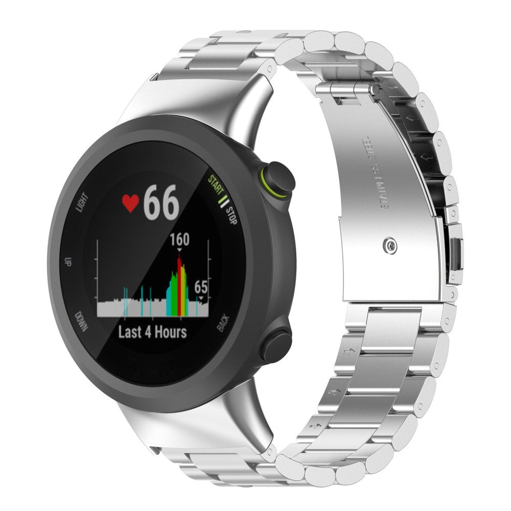 Garmin Swim Forerunner 45 45S stainless steel watch strap Silv